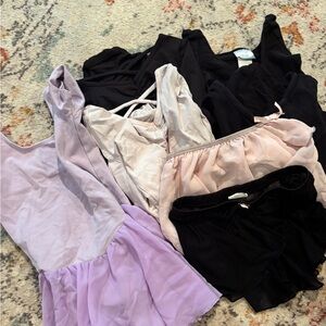 Women's Black and Purple Intimates Set